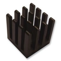 PGA Heatsink Anodized 14x14x14 - ICKPGA6X6X14: Fisher Elektronik