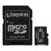 Kingston Micro SD kartica 16GB Klasa 10 sa SD adapterom  (Canvas Select Plus- SDCS2/16GB)