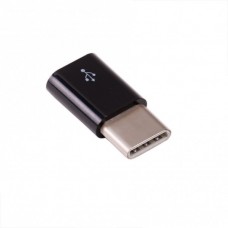 Adapter mikro-USB na USB-C - crni (Adapter micro-USB to USB-C - black)