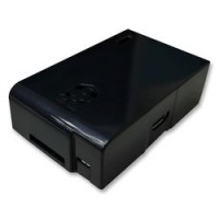 Raspberry Pi Black Enclosure (MC-RP001-BLK ENCLOSURE, RASPBERRY PI, BLACK)