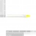 LED - Basic Yellow 3mm, COM-00532