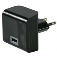 Power Supply (PRO POWER - MWUSB3U BLACK - PSU, USB, 5V, 2.1A, BLK, EURO PLUG)