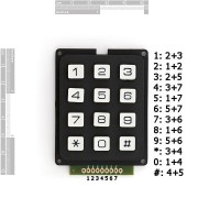 Keypad - 12 Button, COM-08653 