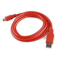 Sparkfun USB Mini B kabl 1.8m (SparkFun USB Mini-B Cable - 6 Foot), CAB-11301